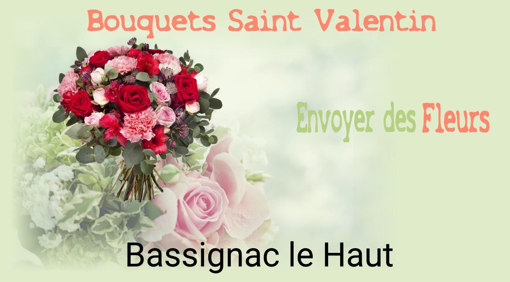 Roses de Saint-Valentin livrées à Bassignac-le-Haut